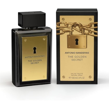 Perfume Antônio Bandeiras The Golden Secret eau de Toilette Masculino - 100ml