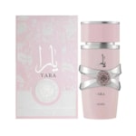 Perfume Árabe Lattafa Feminino Eau de Parfum 100ml Âmbar Baunilha Yara - Rosa-fe1073c4-597a-4f95-97a3-8367f4bdb34e