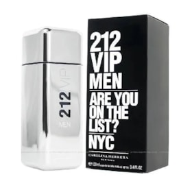 Perfume Carolina Herrera 212 Vip Men eau de Toilette Masculino - 100ml