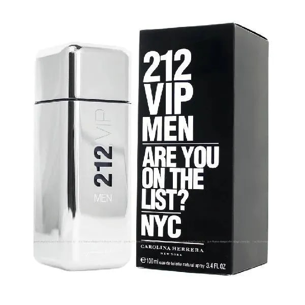 Perfume Carolina Herrera 212 Vip Men eau de Toilette Masculino - 100ml-4be05f6b-9b08-4297-b761-865d88380826