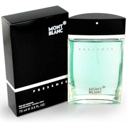 Perfume Mont Blanc Presence eau de Toilette Masculino - 75ml