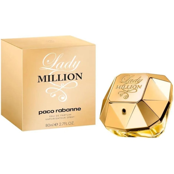 Perfume Paco Rabanne Lady Million eau de Parfum Feminino - 80ml-72c3c67b-9325-44d7-9fc2-3d8a4153c0d9