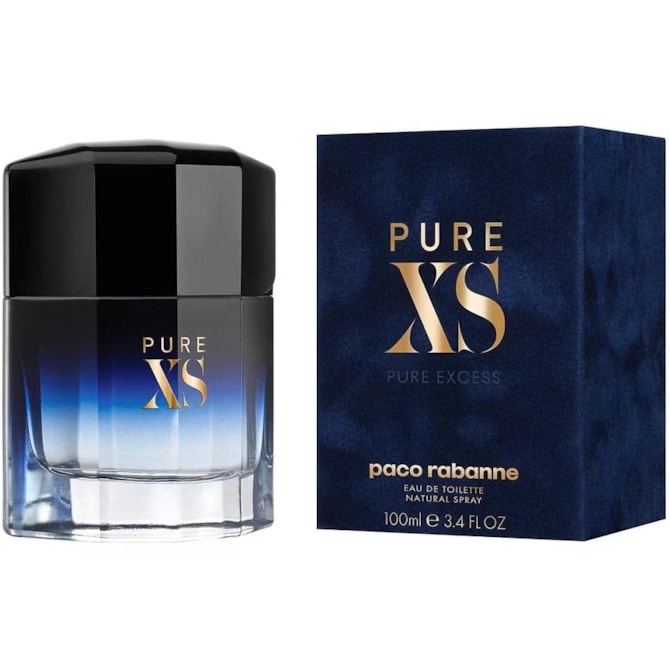 Perfume Paco Rabanne Pure XS eau de Toilette Masculino - 100ml-1646cc39-4a9b-4bcb-9169-4897337cce6d