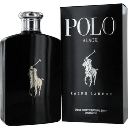 Perfume Polo Ralph Lauren Black eau de Toilette Masculino - 125ml