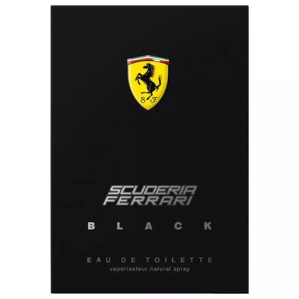 Perfume Scuderia Ferrari Black eau de Toilette Masculino - 125ml