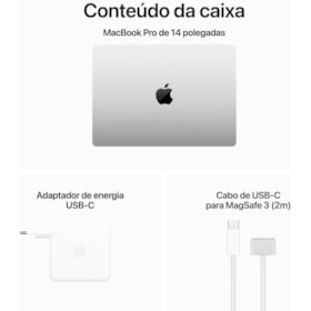 pple M3 / Memória 8Notebook Apple MacBook Pro 2023 AGB / SSD 1TB / 14.2