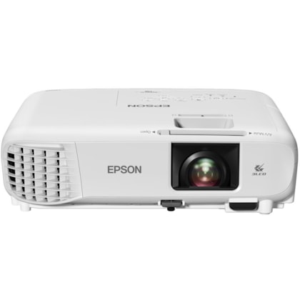 Projetor Epson PowerLite 118 3800 Lúmens 3LCD XGA - Branco