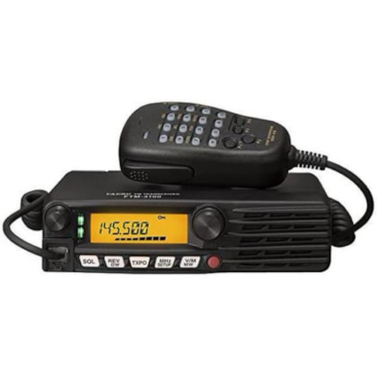 Radio Amador Yaesu FTM-3100R - 220 Canais - VHF - Preto