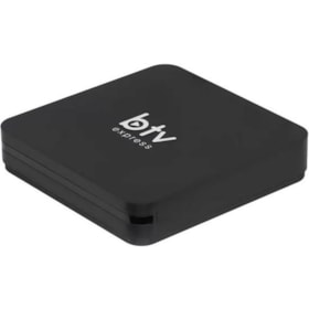 Receptor BTV Express E13 4K Ultra HD com Iptv de 8GB/2GB de Ram - Preto