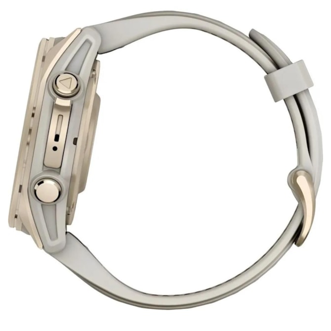 Relógio Garmin Fenix 8 43MM Sapphire GPS Amoled 010-02903-10 - Soft Gold/Beige-516dc365-de90-4fb6-a22c-69e826cf21b3