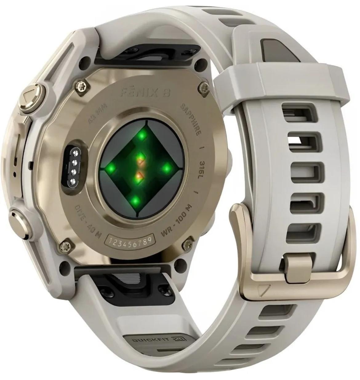 Relógio Garmin Fenix 8 43MM Sapphire GPS Amoled 010-02903-10