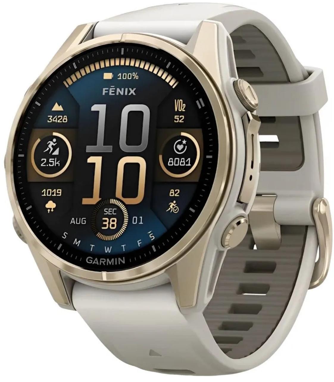 Relógio Garmin Fenix 8 43MM Sapphire GPS Amoled 010-02903-10