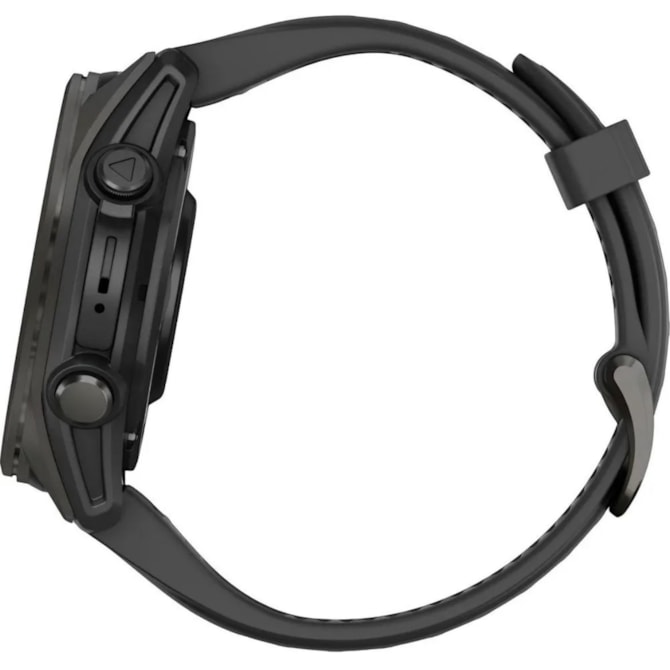 Relógio Garmin Fenix 8 43MM Sapphire GPS Amoled 010-02903-20 - Carbon Gray/Titanium Black-311bd79c-0b45-4408-a6f1-1310a2cf2323