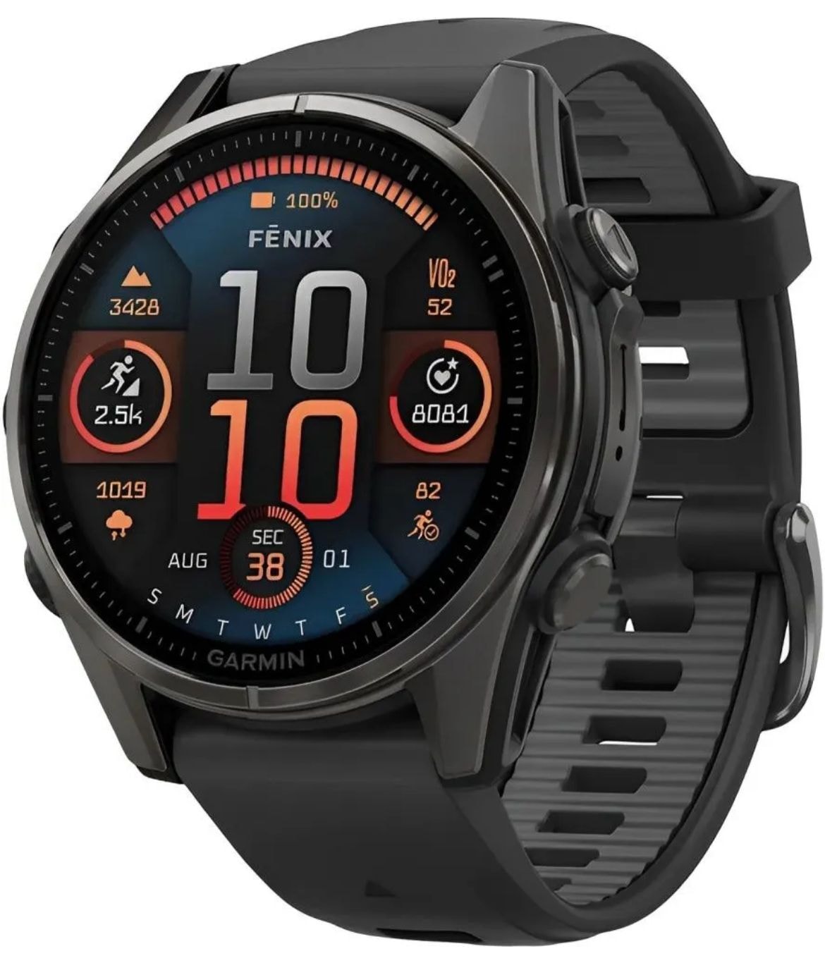 Relógio Garmin Fenix 8 43MM Sapphire GPS Amoled 010-02903-20