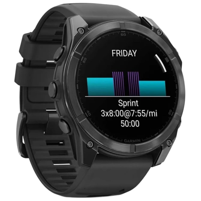 Relógio Garmin Fenix 8 51MM GPS / Wi-Fi - Amoled 010-02905-00 - Slate Gray/Black ( Preto )-95cd24a1-ae90-47fc-899e-4232c819886e