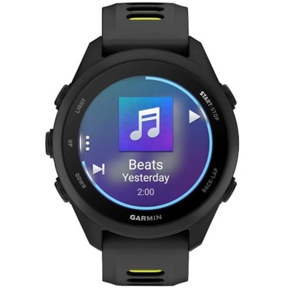 Relógio Garmin Forerunner 170 Music 43MM GPS AMOLED 1.2'' 010-03920-10 - Preto