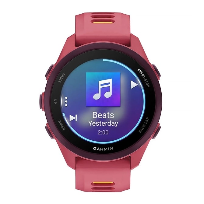 Relógio Garmin Forerunner 170 Music 43MM GPS AMOLED 1.2'' 010-03920-13 - Rosa/Amarelo-1f455b25-36a3-4687-a265-7aa992ce75d6