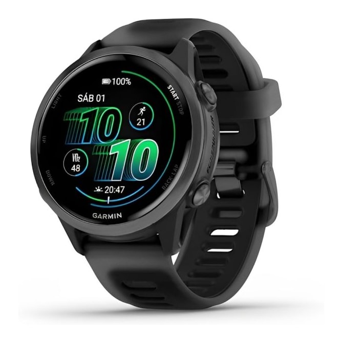 Relógio Garmin Forerunner 570 AMOLED 42mm 010-02970-01 - Preto ( Outlet )-d8ed0b03-2192-472b-8864-cac112ae1fc0