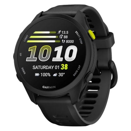 Relógio Garmin Forerunner 70 43MM GPS AMOLED 1.2'' 010-04307-00 - Preto