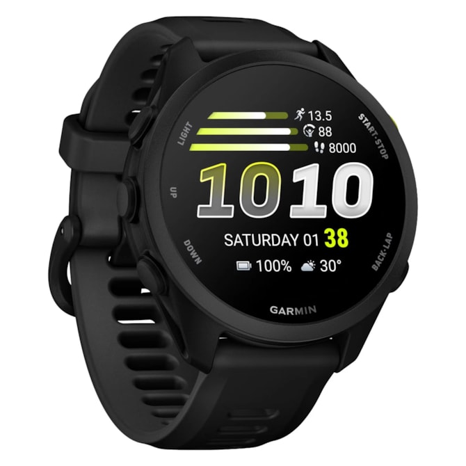 Relógio Garmin Forerunner 70 43MM GPS AMOLED 1.2'' 010-04307-00 - Preto-594b1efb-22ed-438c-a4ce-c3951c8fd8fc