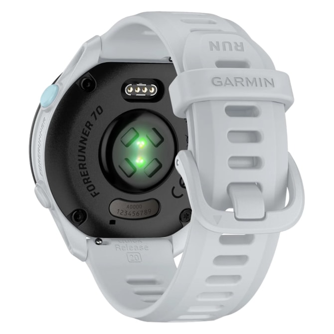 Relógio Garmin Forerunner 70 43MM GPS AMOLED 1.2'' 010-04307-01 - Branco-660ec7aa-79f7-4c9b-a12f-04fb7ec8829c