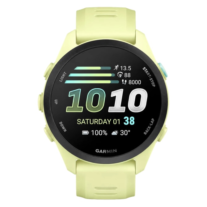 Relógio Garmin Forerunner 70 43MM GPS AMOLED 1.2'' 010-04307-02 - Verde Claro-0af18a29-75bc-4323-a780-605e9764baae