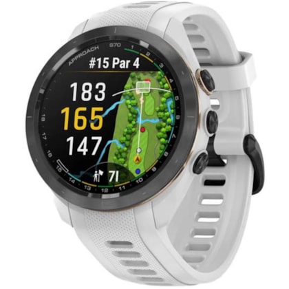 Relogio Smartwatch Garmin Approach S70 42MM ( 010-02746-00 ) - Branco