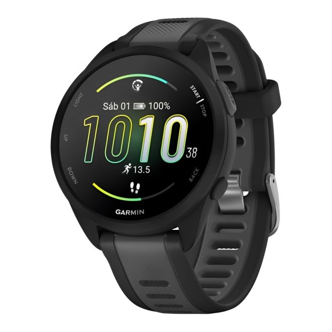 Relogio Smartwatch Garmin Forerunner 165 Music - Black/Slate Gray-ec54089a-55ba-4adc-b2d1-9fd50cb11944