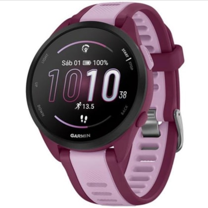 Relogio Smartwatch Garmin Forerunner 165 Music - Rosa