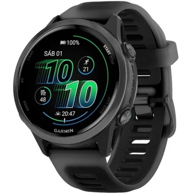 Relogio Smartwatch Garmin Forerunner 570 42MM ( 010-02970-00 )  - Preto-e7ca3f7b-00b8-4130-b2a7-7ab6a7901934