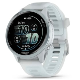 Relogio Smartwatch Garmin Forerunner 570 42MM ( 010-02970-01 )  - Branco / Nuvem Azul