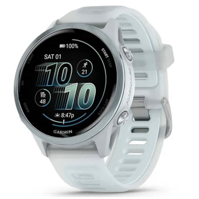 Relogio Smartwatch Garmin Forerunner 570 42MM ( 010-02970-01 ) - Branco / Nuvem Azul-51deccce-f0c0-4b0d-9798-b5bd22d70bf4