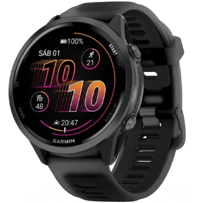 Relogio Smartwatch Garmin Forerunner 570 47MM ( 010-02971-00 ) - Preto-766f475d-52f5-4d6e-a237-28ebda42bb86