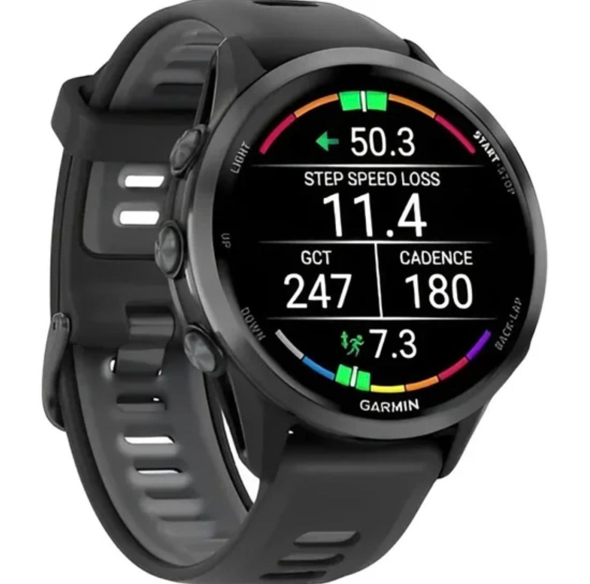 Smartwatch Garmin Forerunner 265S 010-02810-03 GPS - Black / Amp