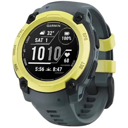 Relogio Smartwatch Garmin Instinct E 40MM GPS/Bluetooth ( 010-02932-01 ) - Electric Lime / Twilight