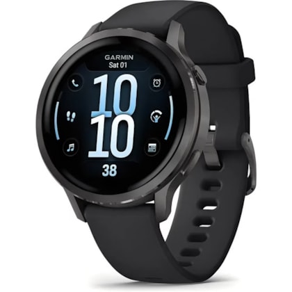 Relógio Smartwatch Garmin Venu 4 GPS AMOLED 41mm 010-03013-02 - Preto ( Outlet )