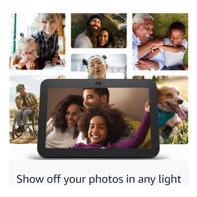 Smart Display Amazon Echo Show 8 - com Alexa - 3A Geracao - Tela 8