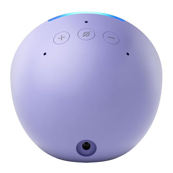 Smart Speaker Amazon Echo Pop com Wi-Fi e Bluetooth - Lavender Bloom-4b071cab-cc50-4df0-8abf-0431248a25ea