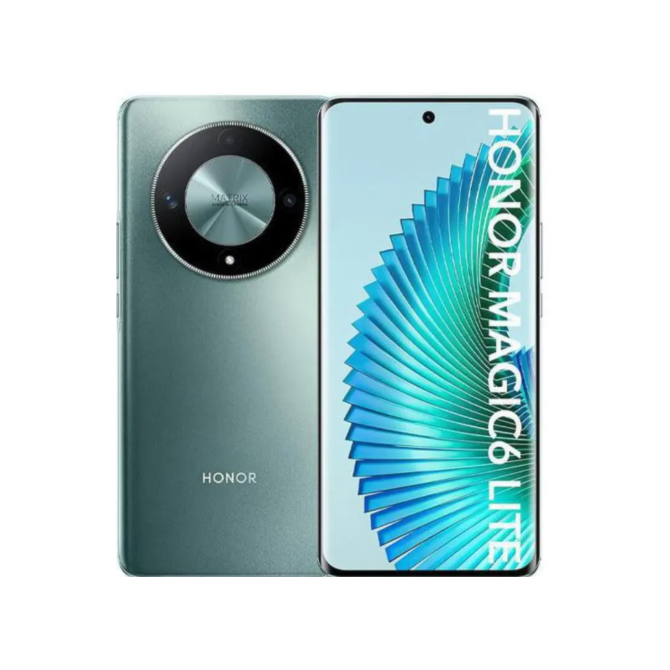 Smartphone Celular Honor Magic 6 Lite 5G 256GB 8GB Ram NFC - Green-165b6ad4-0072-48b2-93a7-a117e600e810