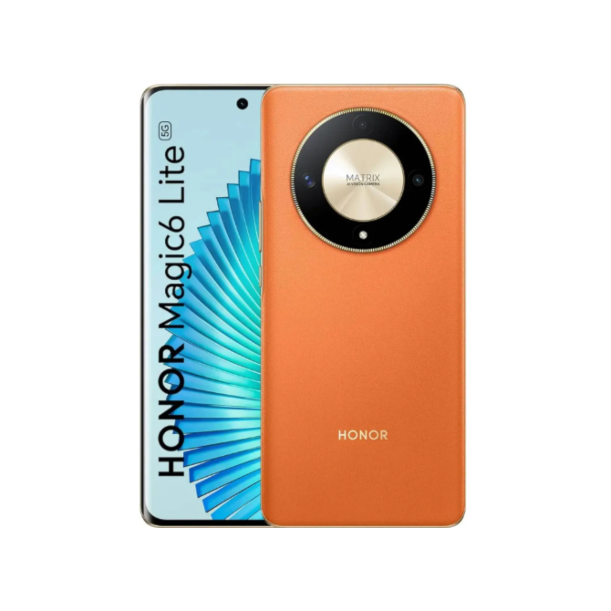 Smartphone Celular Honor Magic 6 Lite 5G 256GB 8GB Ram NFC - Sunrise Orange-2a3ce600-8106-49bd-a8ff-2509ead8b0e3