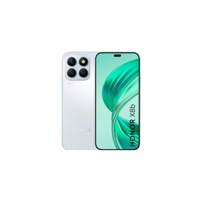 Smartphone Celular Honor X8b 4G Dual Chip 256GB 8GB Ram NFC - Silver-73345060-7420-4789-8b17-3d5c9be3410c