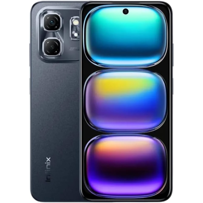 Smartphone Infinix Hot 50i 256GB 4RAM Dual Sim - Sleek Black ( Preto )-d8982c61-9930-41a7-8fbb-91ba0b2ca906