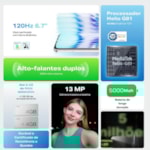 Smartphone Infinix Smart 9 128GB 4RAM 4G Dual Sim - Mint Green ( Verde )-a99f851f-8450-4551-91b5-61ddb0b1a0e6