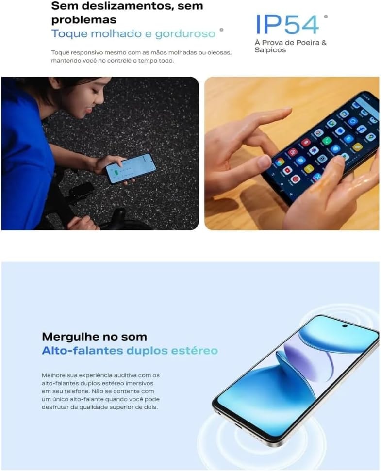 Smartphone Infinix Smart 9 128GB 4RAM 4G Dual Sim - Neo Titanium