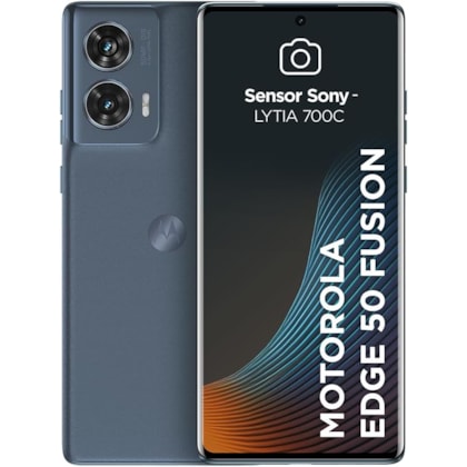 Smartphone Motorola Edge 50 Fusion 512GB 12GB RAM NFC Nano + eSIM - Forest Blue ( Azul )