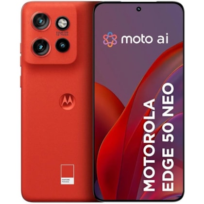 Smartphone Motorola Edge 50 Neo 5G 256GB 8GB RAM NFC - Poinciana ( Laranja )