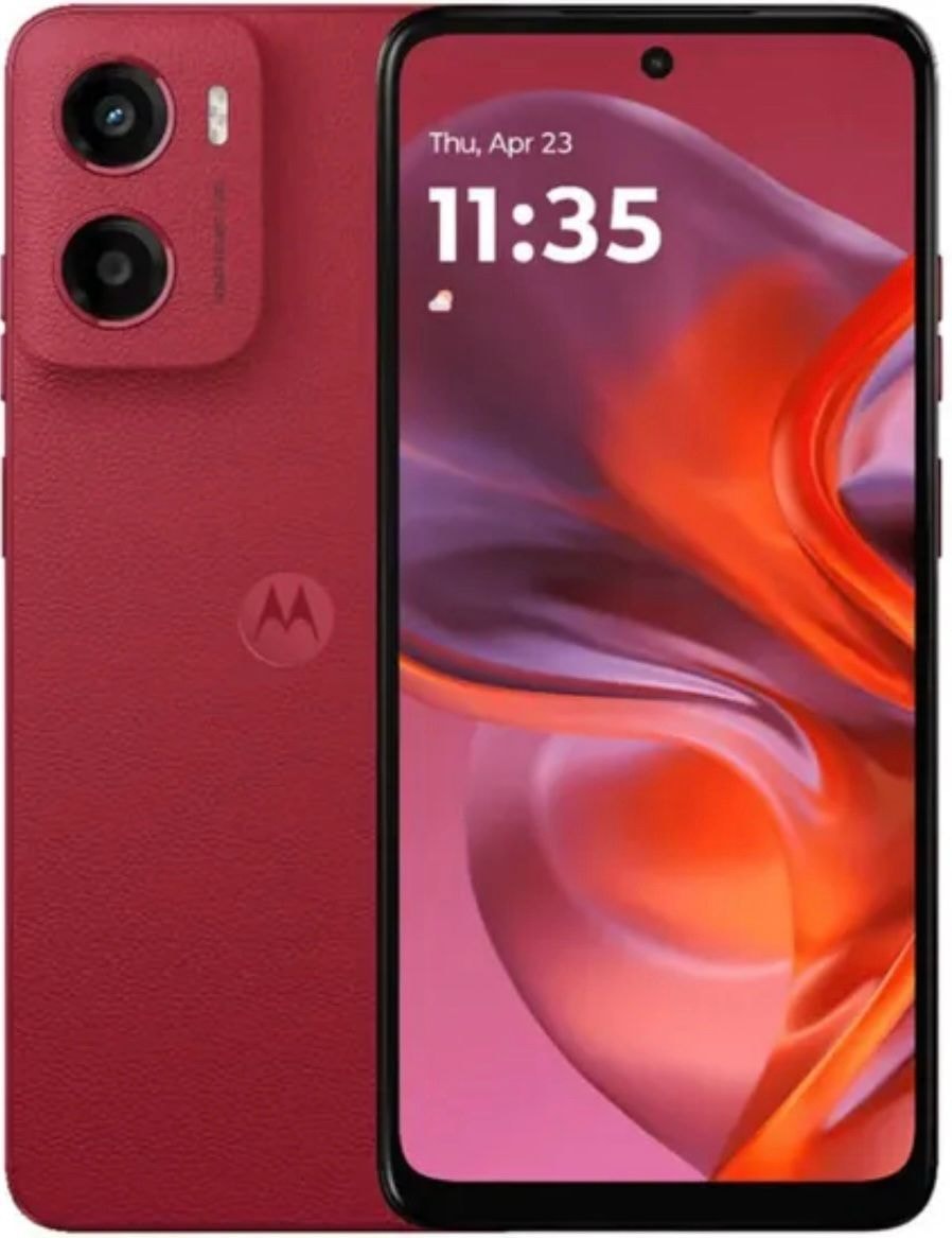 Smartphone Motorola Moto G05 4G 128GB 4RAM Dual Sim LTE - Plum Red