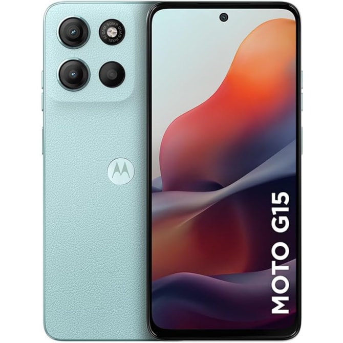 Smartphone Motorola Moto G15 4G 128GB 4RAM Dual SIM - Glacier Blue ( Azul claro )-af3c3a1a-3f34-4029-8568-934422a9aa57