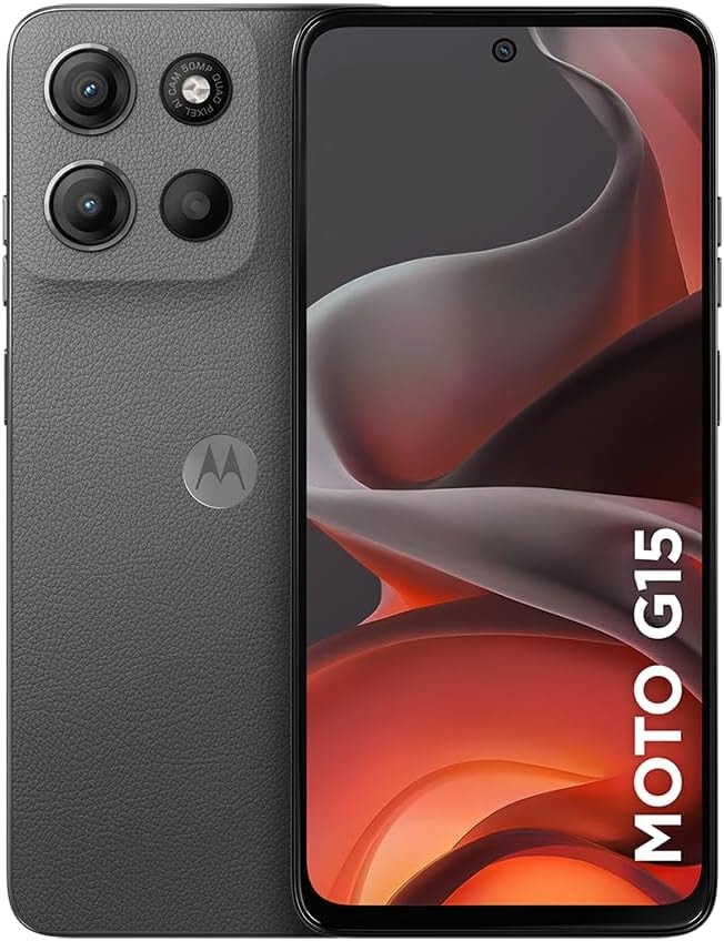 Smartphone Motorola Moto G15 4G 256GB 4RAM Dual SIM - Gravity Grey
