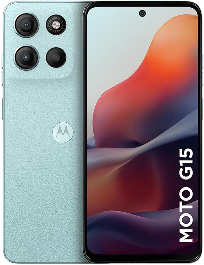 Smartphone Motorola Moto G15 4G 512GB 4RAM Dual SIM - Glacier Blue